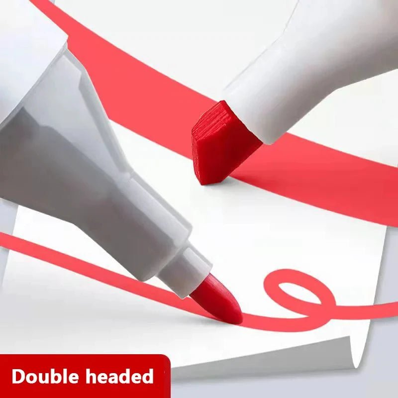 24 - 80 Colors Double Headed Oily Art Marker Pen Set for Draw Sketching - Maxwell shop