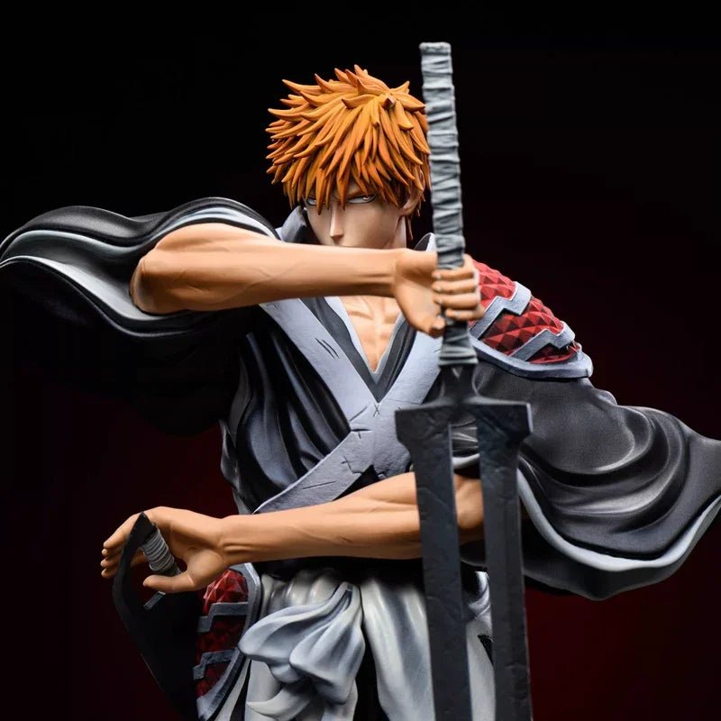 35cm Bleach Dual Blades Ichigo Kurosaki Figure Thousand-Year Blood War - Maxwell shop