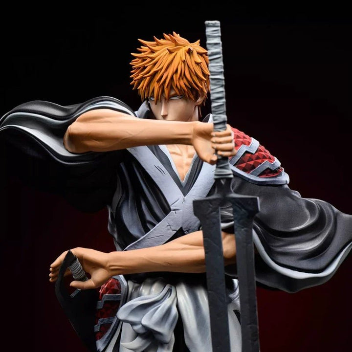 35cm Bleach Dual Blades Ichigo Kurosaki Figure Thousand-Year Blood War - Maxwell shop