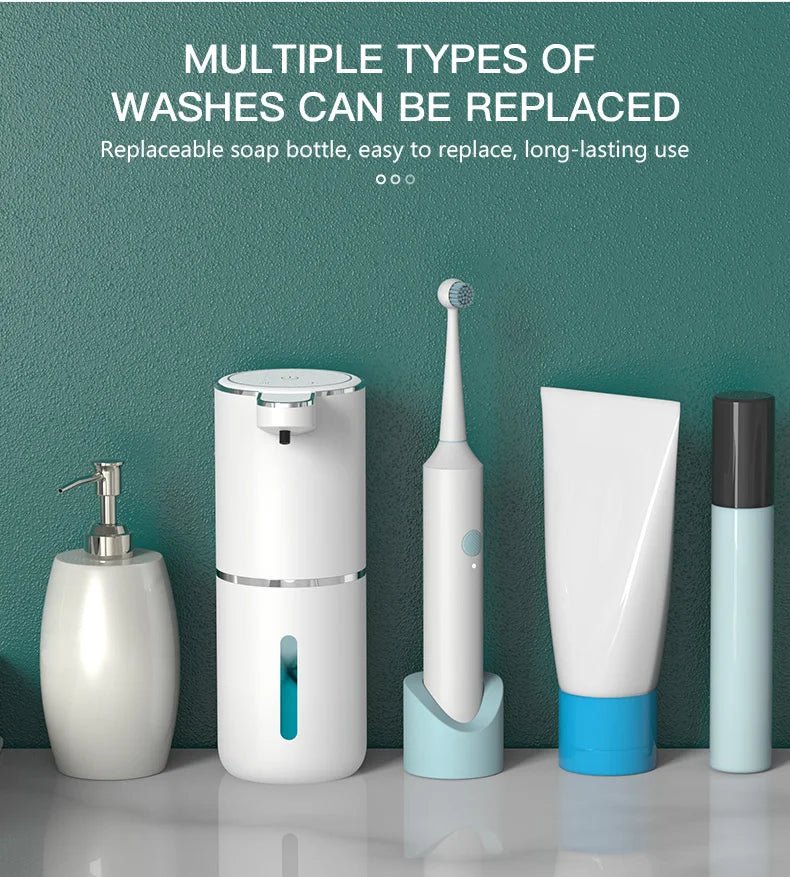 380ML Capacity Tabletop Or Wall-Mounted 4-Levels Adjustable Automatic Sensor Soap Dispenser - Maxwell shop