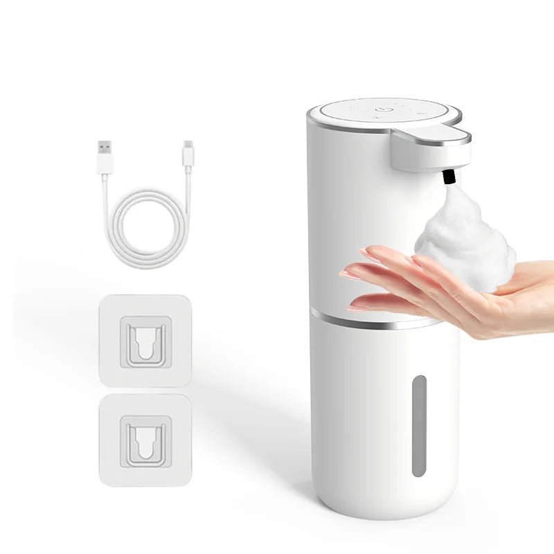 380ML Capacity Tabletop Or Wall-Mounted 4-Levels Adjustable Automatic Sensor Soap Dispenser - Maxwell shop