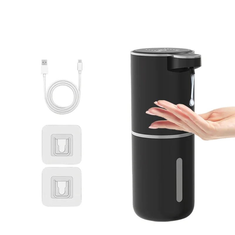 380ML Capacity Tabletop Or Wall-Mounted 4-Levels Adjustable Automatic Sensor Soap Dispenser - Maxwell shop