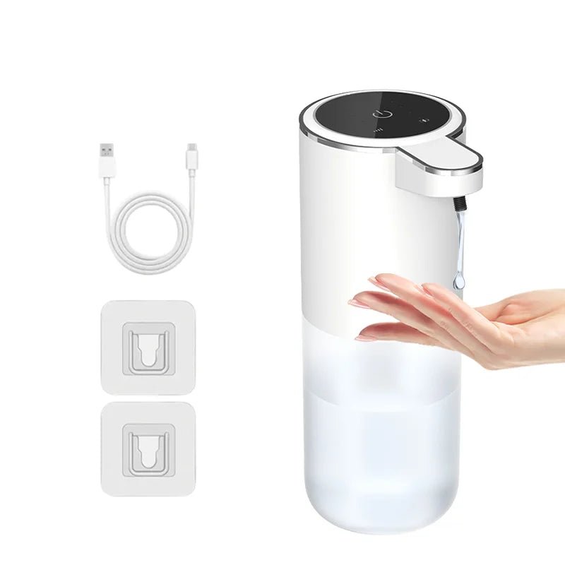 380ML Capacity Tabletop Or Wall-Mounted 4-Levels Adjustable Automatic Sensor Soap Dispenser - Maxwell shop