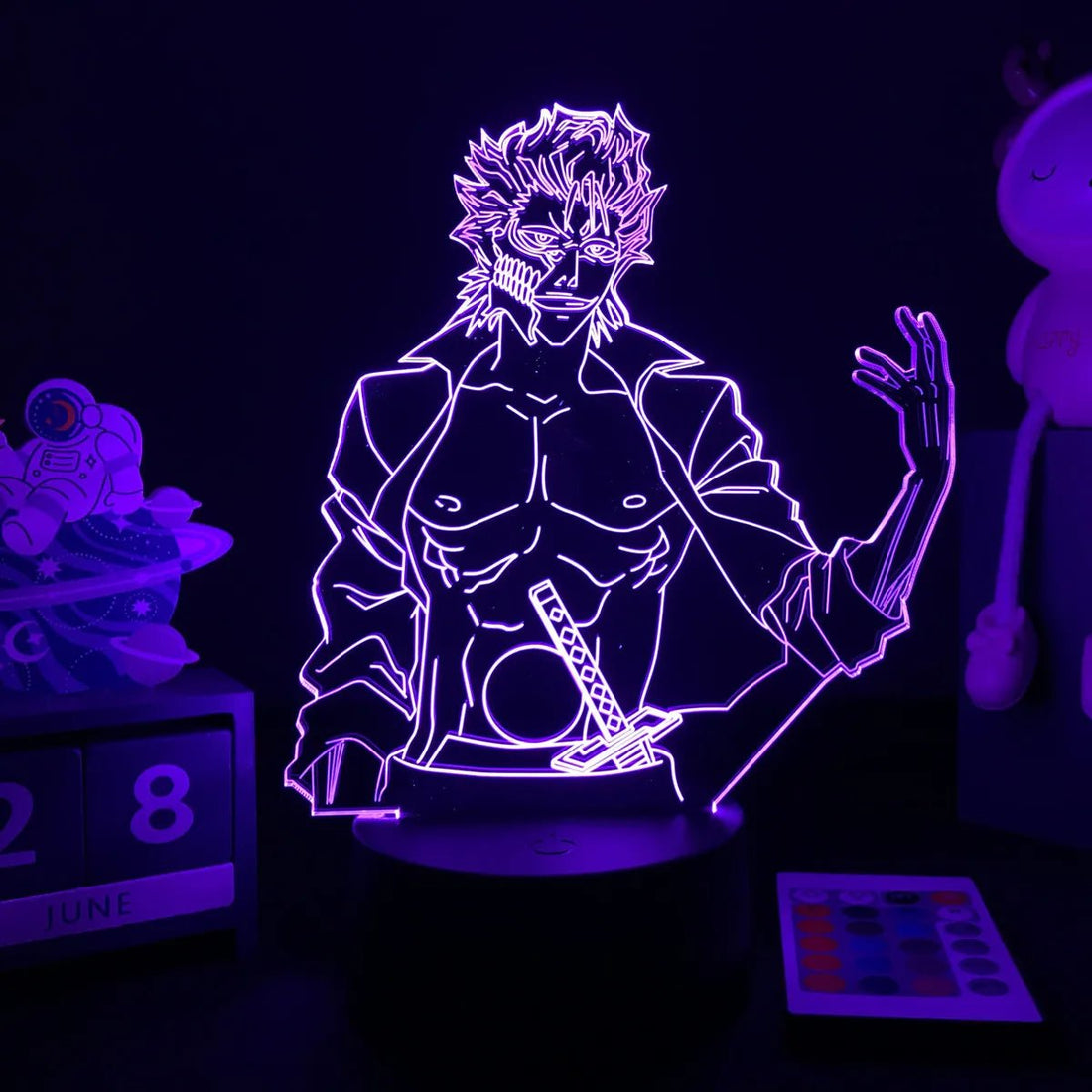 3D Anime Lamp Bleach Led Night Light Bedroom Decoration Bedside Lamp Gift - Maxwell shop