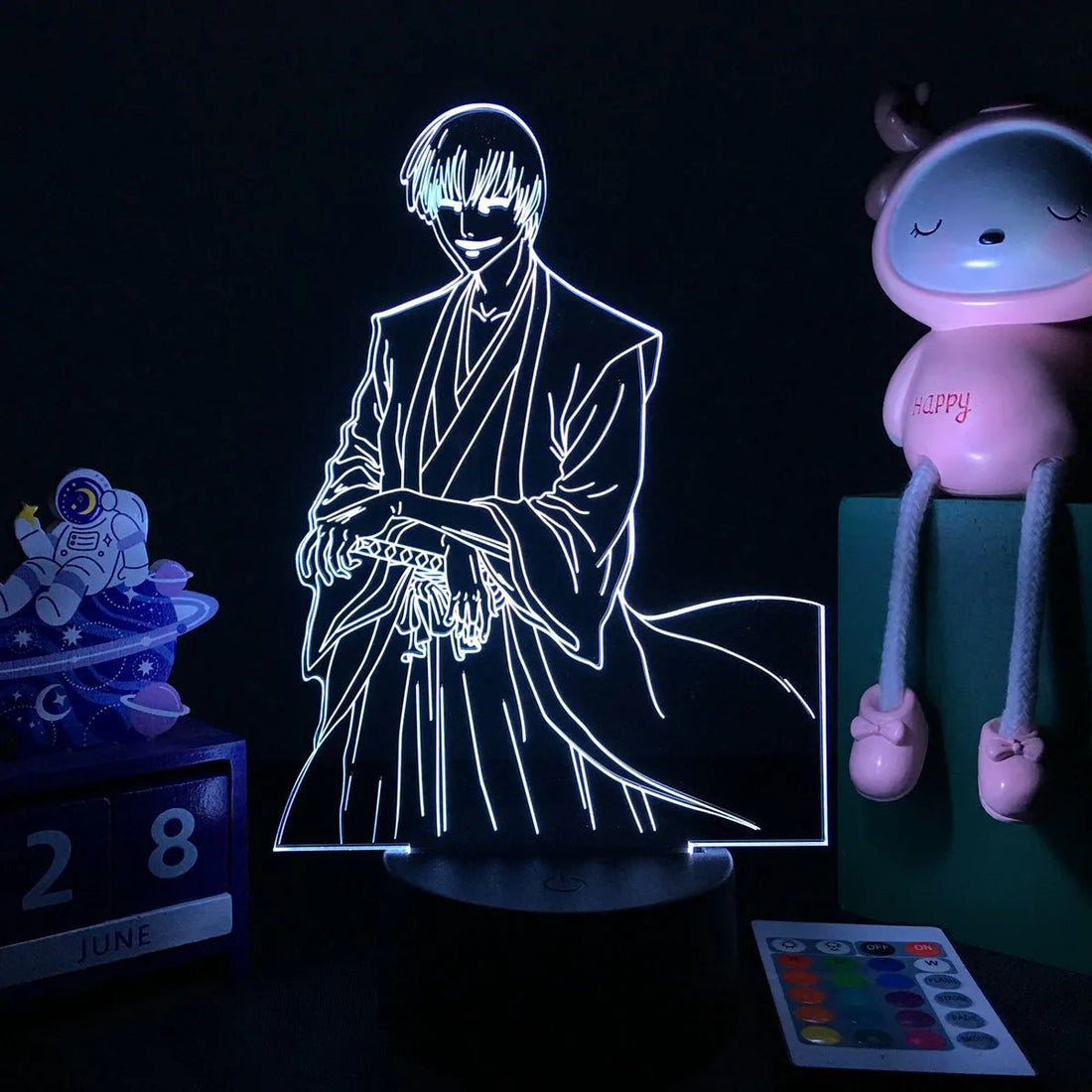 3D Anime Lamp Bleach Led Night Light Bedroom Decoration Bedside Lamp Gift - Maxwell shop