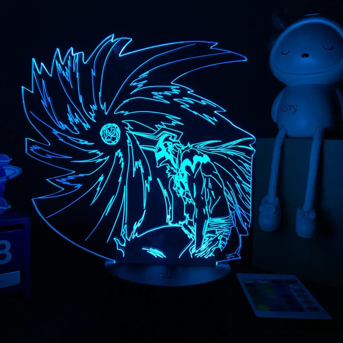 3D Anime Lamp Bleach Led Night Light Bedroom Decoration Bedside Lamp Gift - Maxwell shop