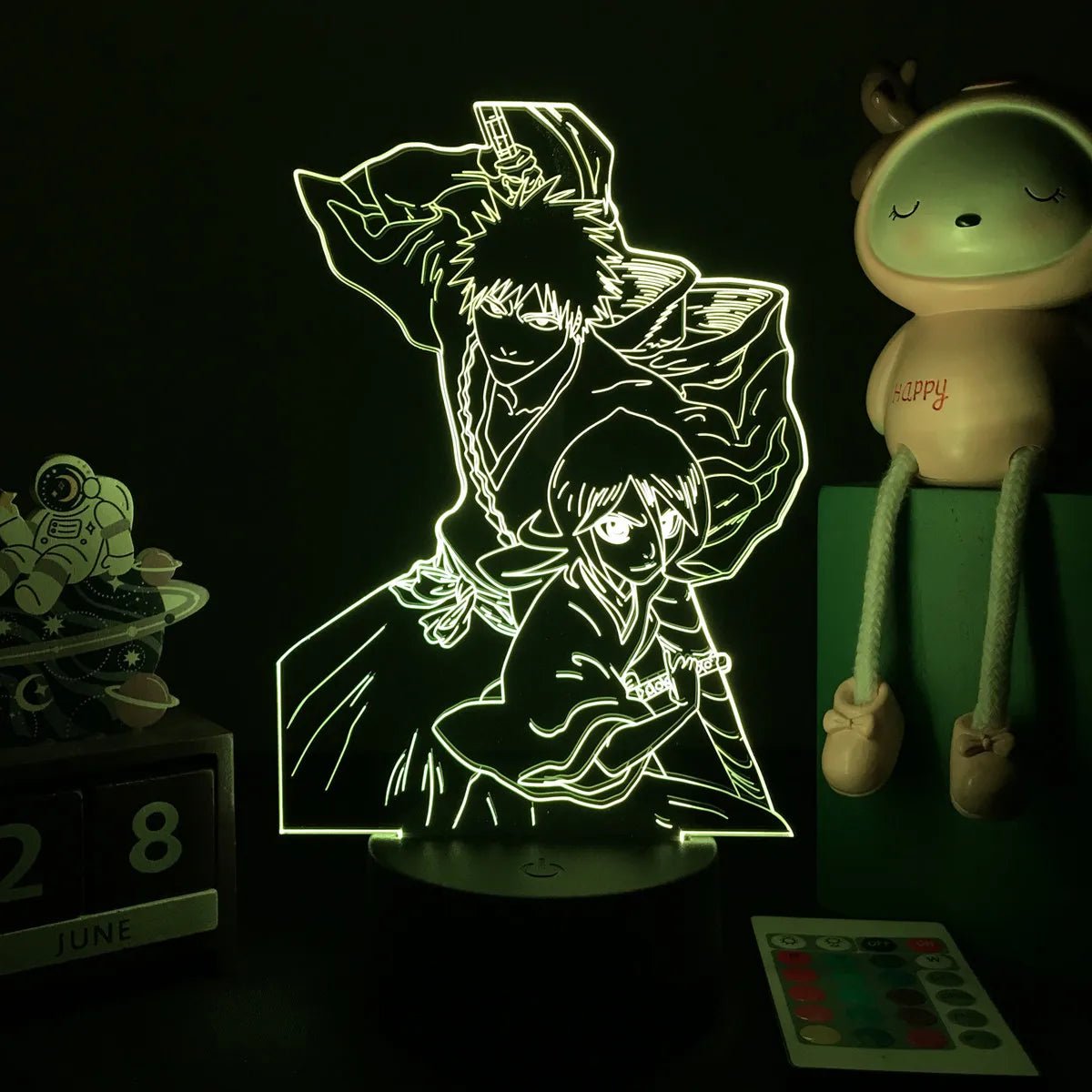 3D Anime Lamp Bleach Led Night Light Bedroom Decoration Bedside Lamp Gift - Maxwell shop
