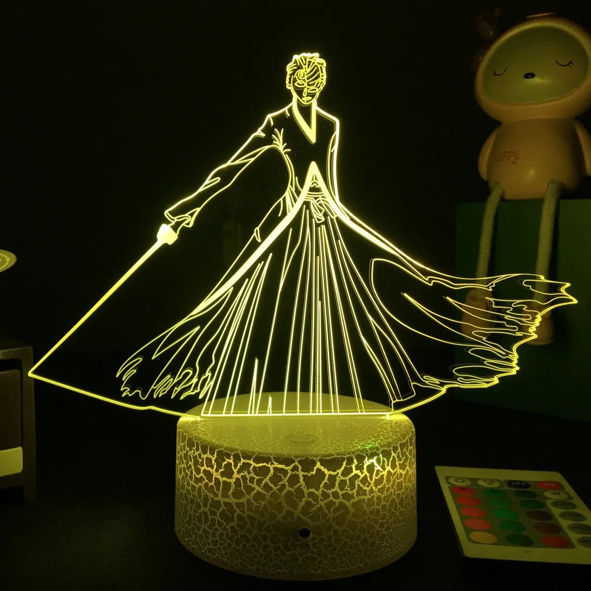 3D Anime Lamp Bleach Led Night Light Bedroom Decoration Bedside Lamp Gift - Maxwell shop