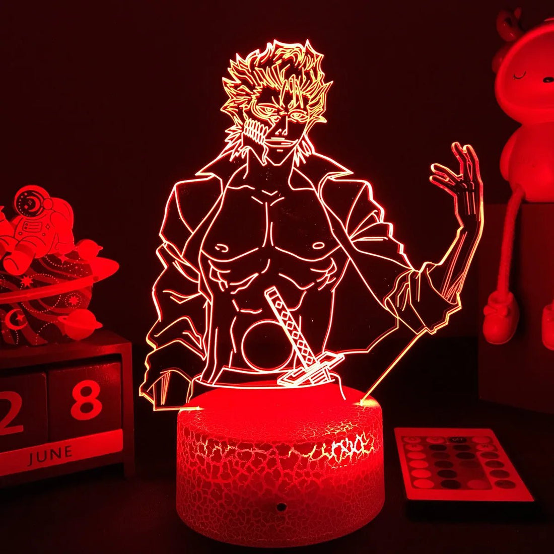 3D Anime Lamp Bleach Led Night Light Bedroom Decoration Bedside Lamp Gift - Maxwell shop