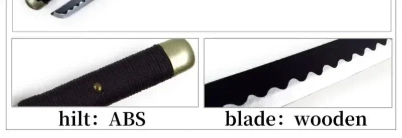 40inch Roronoa Zoro Katana word Anime One Piece Cosplay Real Size Japanese Katana - Maxwell shop