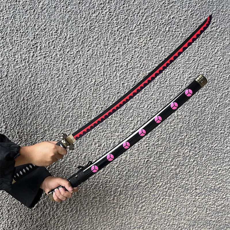 40inch Roronoa Zoro Katana word Anime One Piece Cosplay Real Size Japanese Katana - Maxwell shop