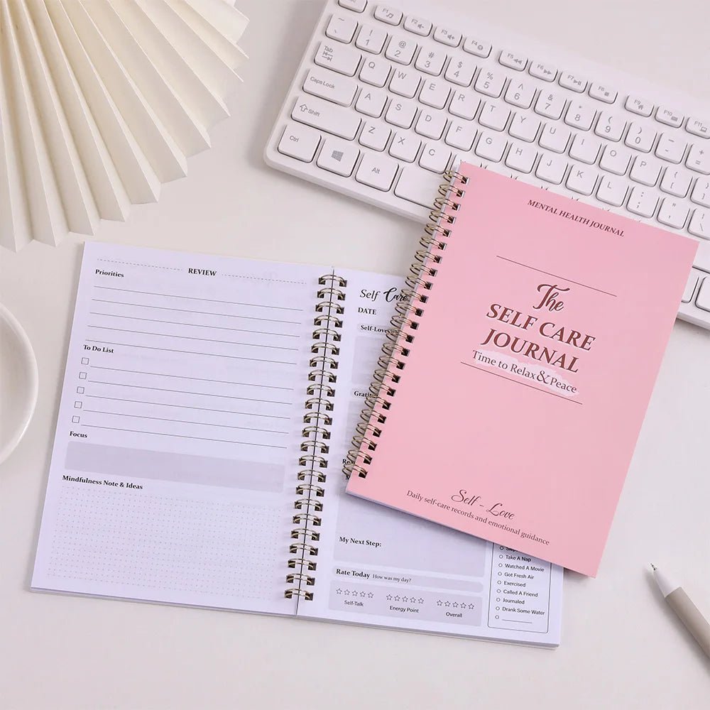 50 sheets A5 Daily Self Care Journal Undated Guide Daily Planner - Maxwell shop