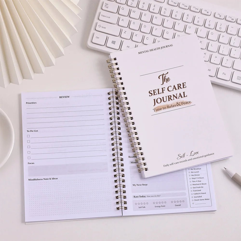 50 sheets A5 Daily Self Care Journal Undated Guide Daily Planner - Maxwell shop