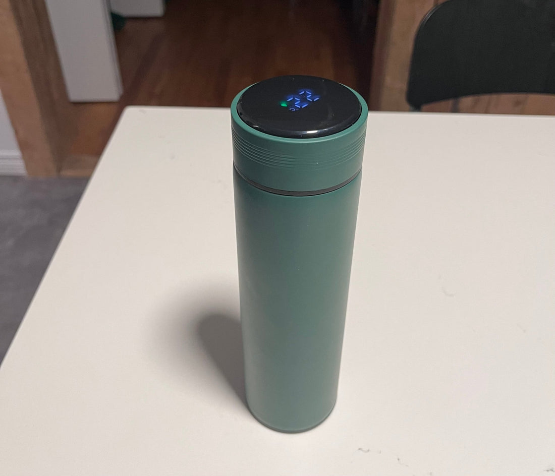 500ML Temperature Display Thermos Cup Stainless Steel Divided Thermos Bottle - Maxwell shop