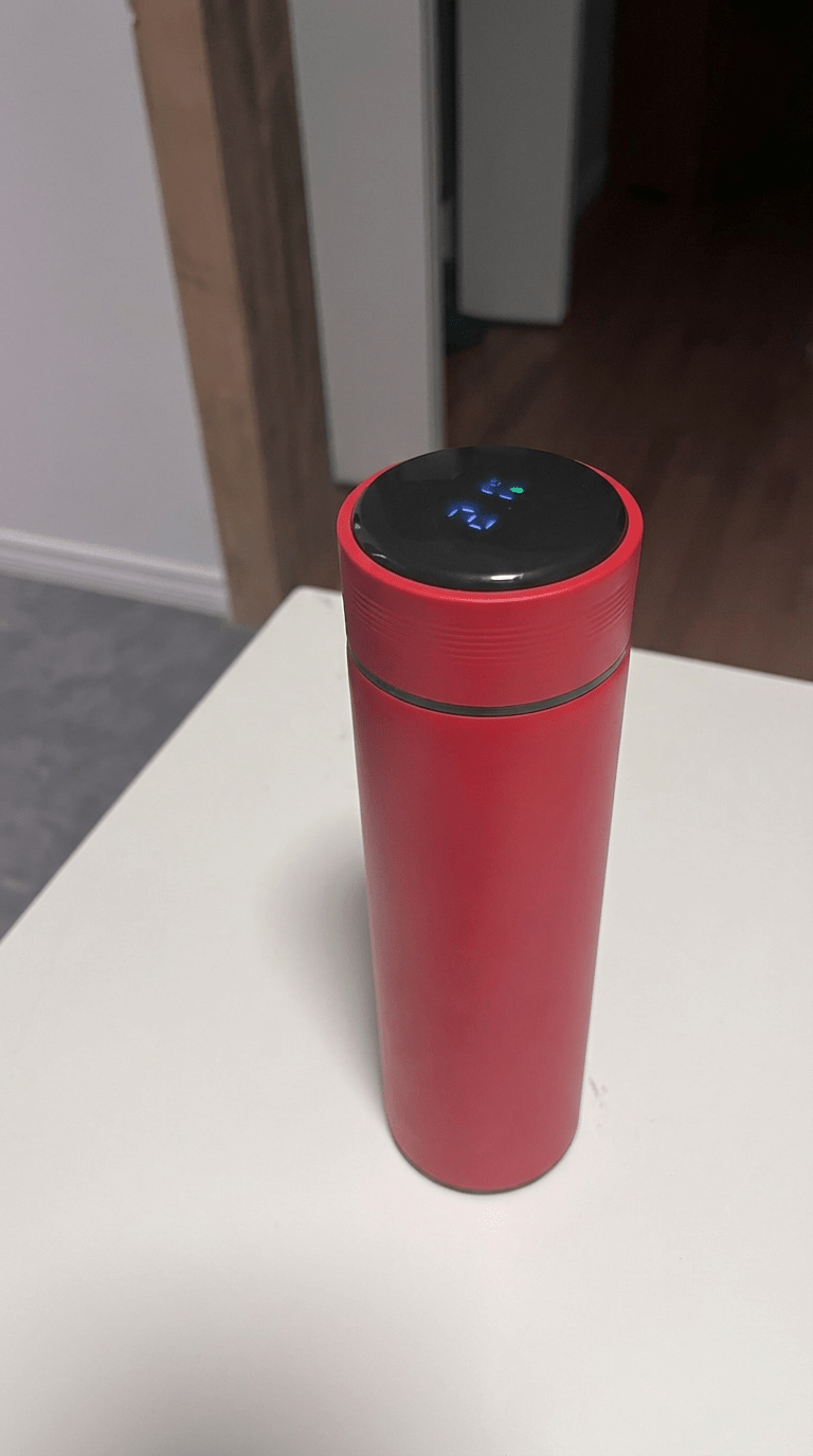 500ML Temperature Display Thermos Cup Stainless Steel Divided Thermos Bottle - Maxwell shop