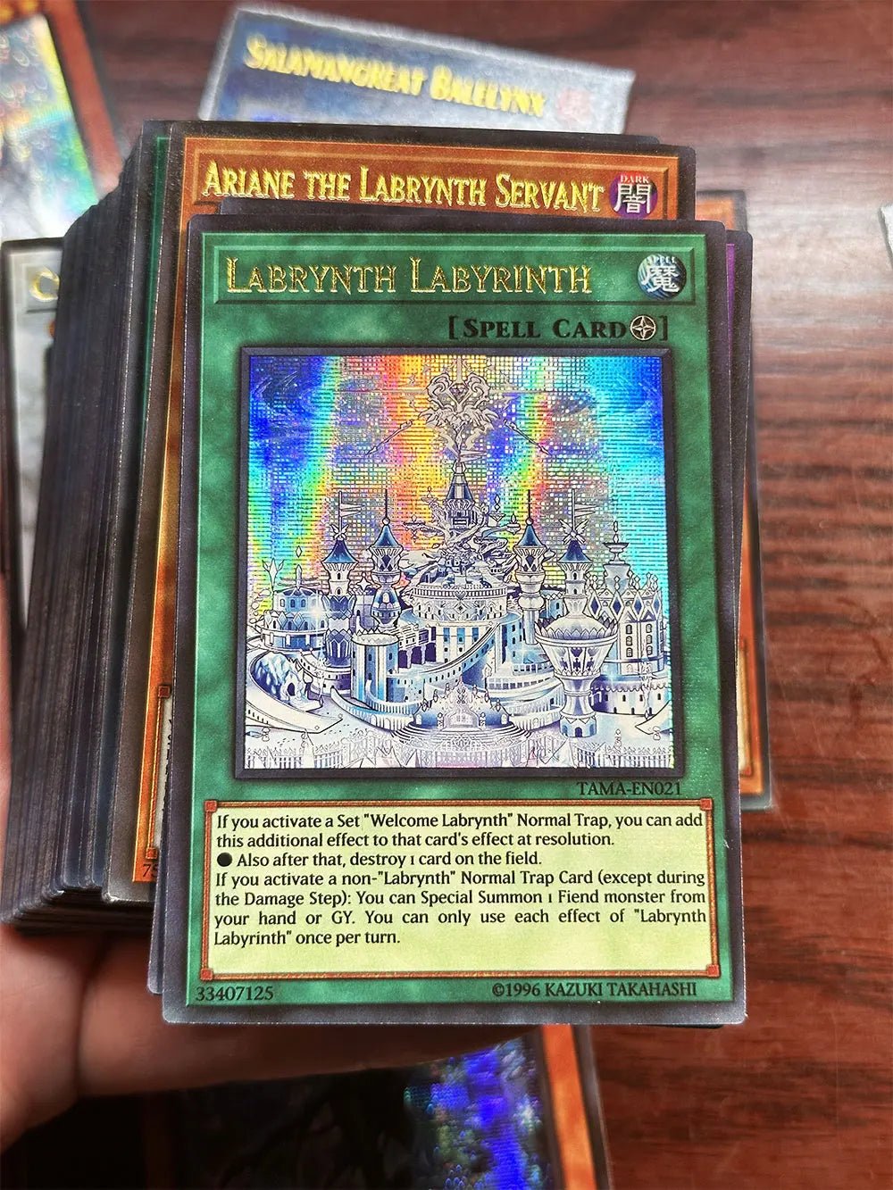 72Pcs YU GI OH Cards with Golden Letter Proxy Shiny Competive Structure Tyler Kurikara - Maxwell shop