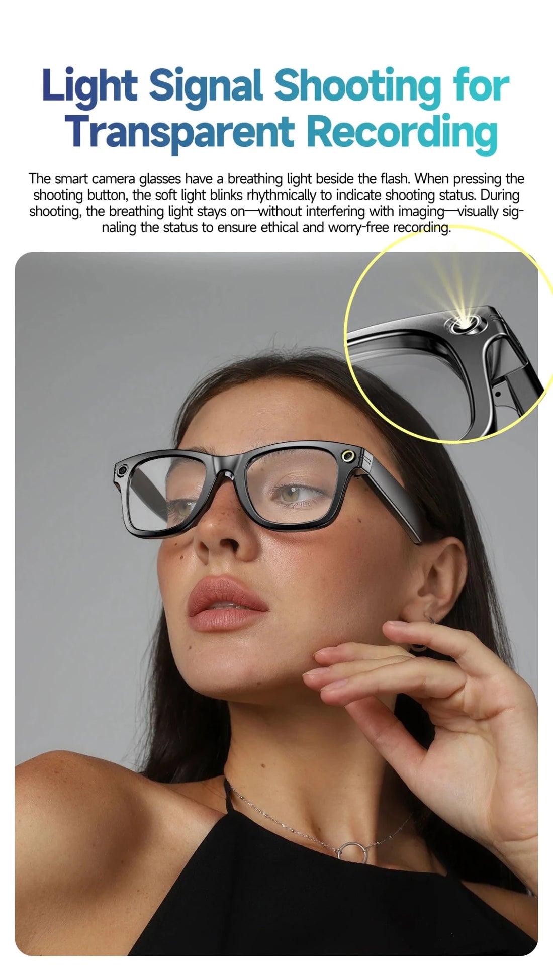 800W Camera AI Glasses Men Color-Changing Smart Translation Glasses smart Sunglasses - Maxwell shop
