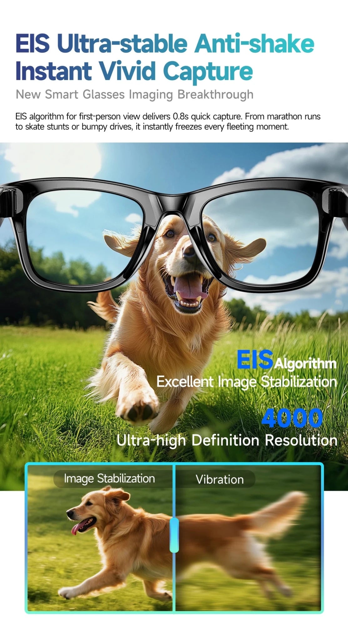 800W Camera AI Glasses Men Color-Changing Smart Translation Glasses smart Sunglasses - Maxwell shop