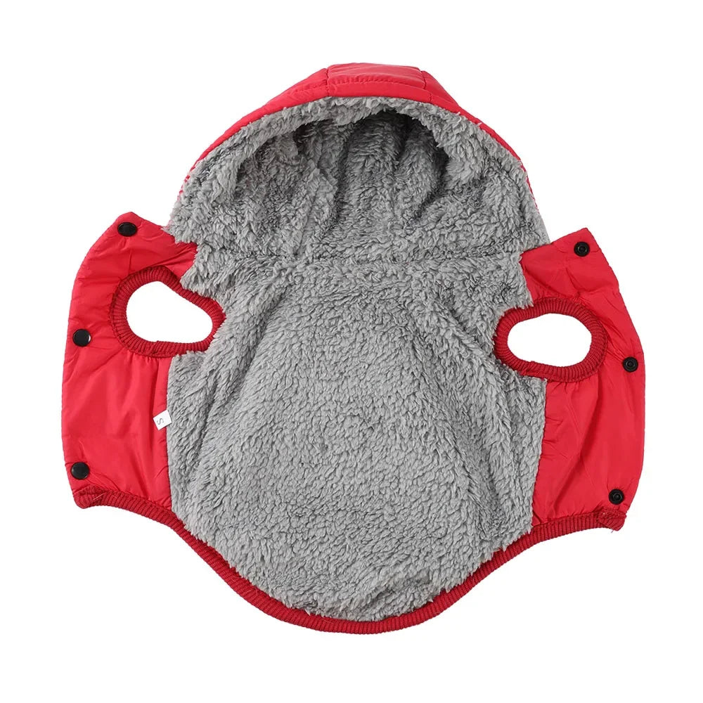 Warm Cats Hoodie Coat For Small Medium Cats Dog Winter Cozy Fleece Puppy Kitten - Maxwell shop