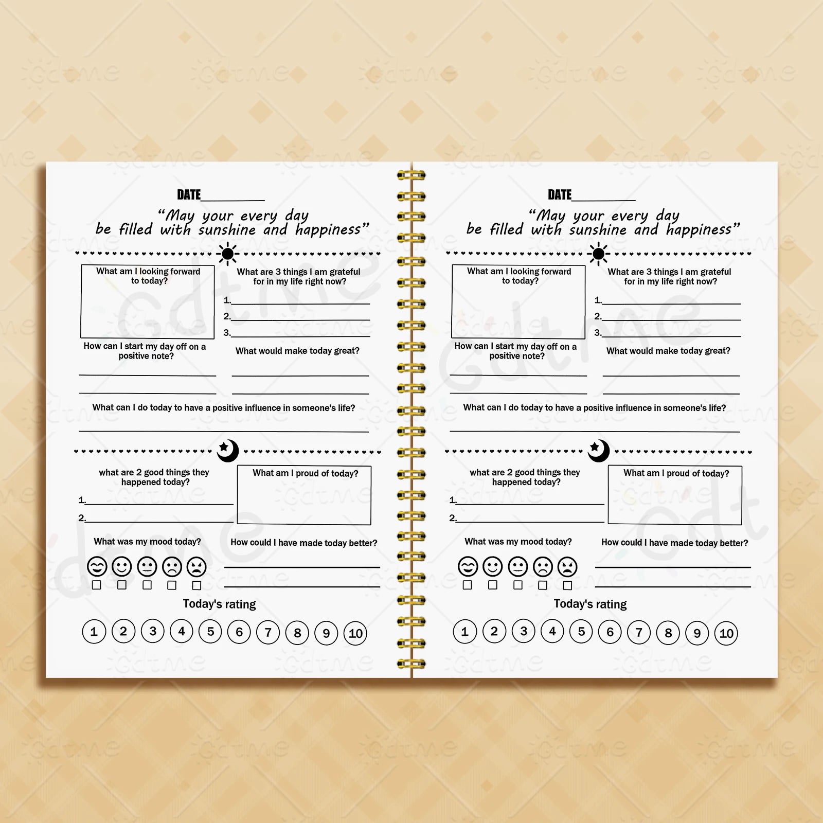 EMOTIONAL JOURNAL, Adult Mental Health Planner,Therapy Worksheet,Anxiety Management,Self Care - Maxwell shop