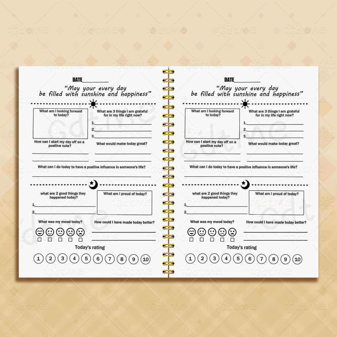 EMOTIONAL JOURNAL, Adult Mental Health Planner,Therapy Worksheet,Anxiety Management,Self Care - Maxwell shop
