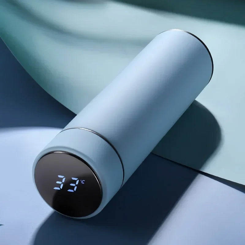 500ML Temperature Display Thermos Cup Stainless Steel Divided Thermos Bottle - Maxwell shop