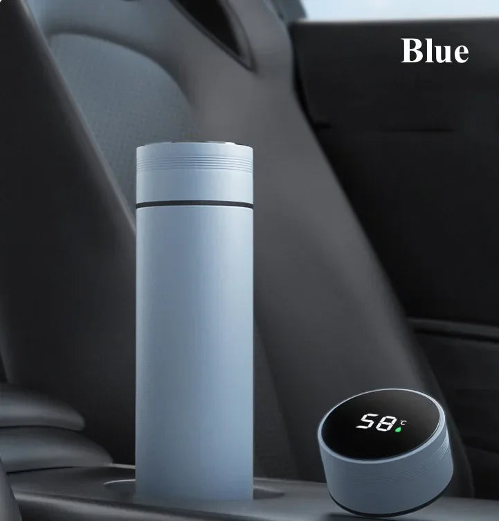 500ML Temperature Display Thermos Cup Stainless Steel Divided Thermos Bottle - Maxwell shop