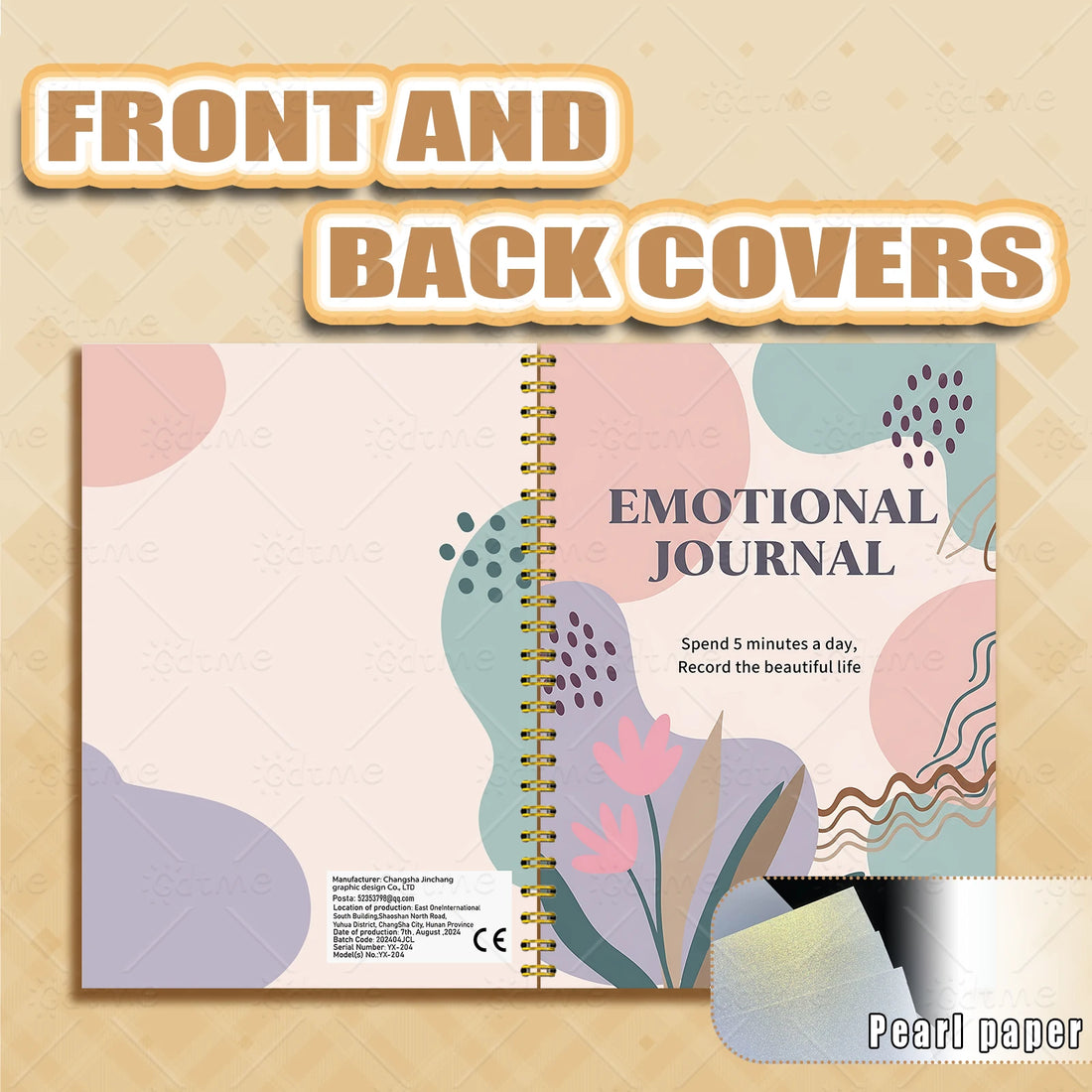 EMOTIONAL JOURNAL, Adult Mental Health Planner,Therapy Worksheet,Anxiety Management,Self Care - Maxwell shop