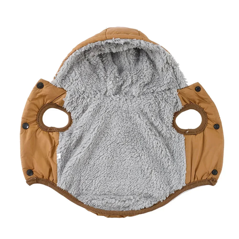 Warm Cats Hoodie Coat For Small Medium Cats Dog Winter Cozy Fleece Puppy Kitten - Maxwell shop