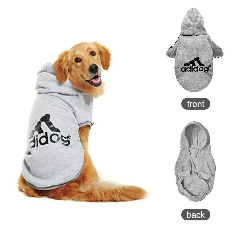 Adidog Autumn Winter Warm Dog Clothes Dog Hoodies Pet Warm - Maxwell shop