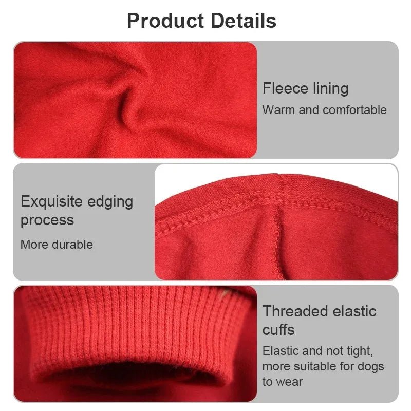 Adidog Autumn Winter Warm Dog Clothes Dog Hoodies Pet Warm - Maxwell shop