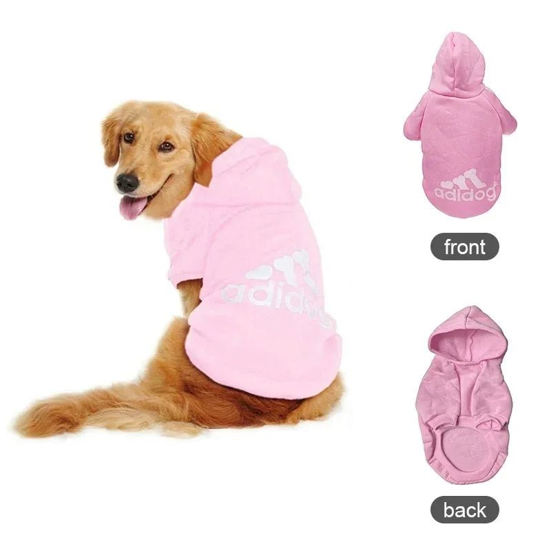 Adidog Autumn Winter Warm Dog Clothes Dog Hoodies Pet Warm - Maxwell shop