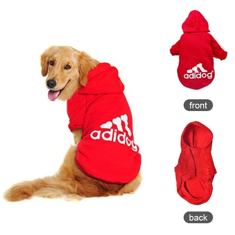 Adidog Autumn Winter Warm Dog Clothes Dog Hoodies Pet Warm - Maxwell shop