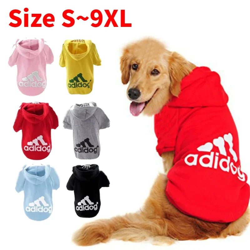 Adidog Autumn Winter Warm Dog Clothes Dog Hoodies Pet Warm - Maxwell shop