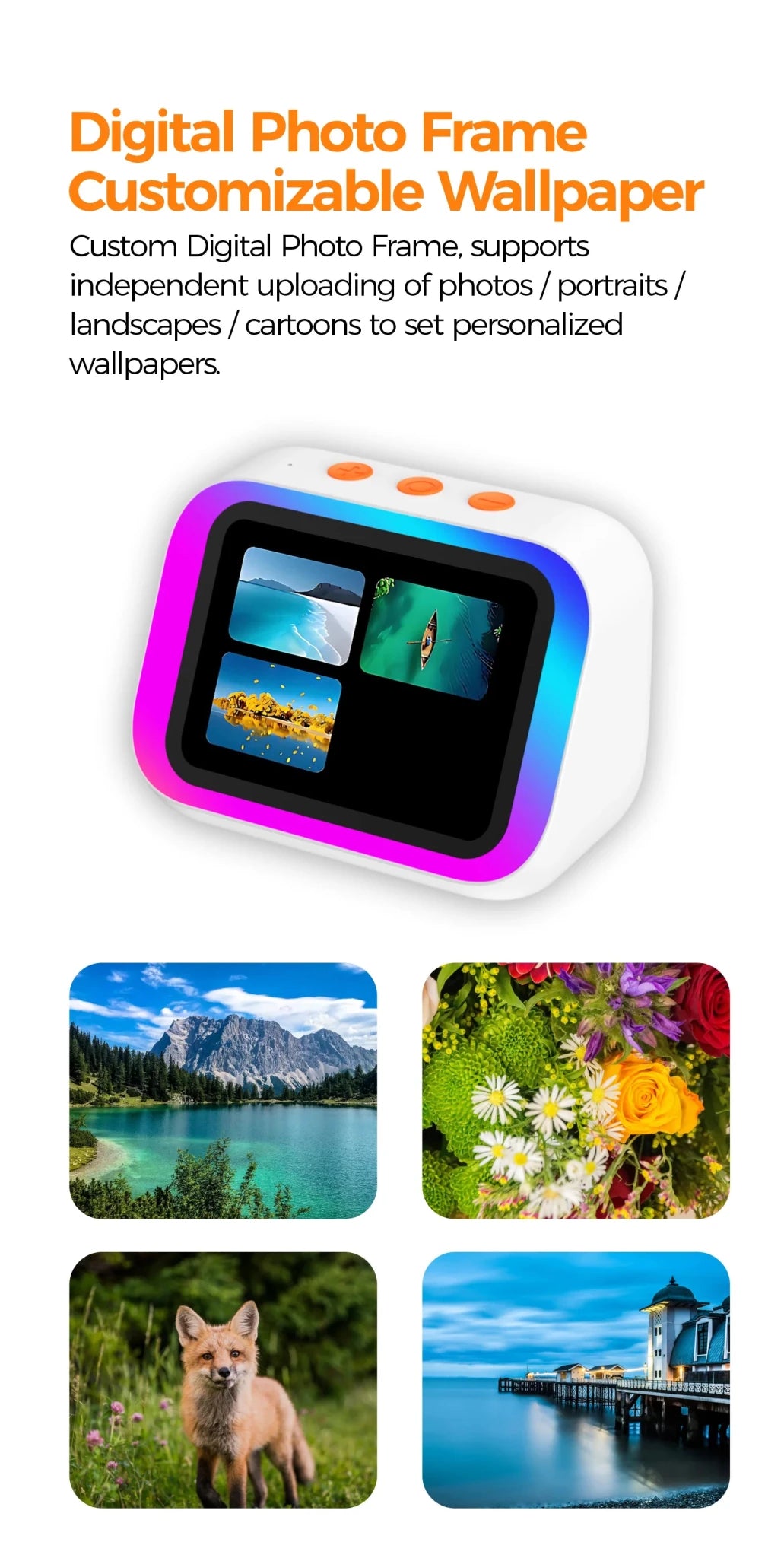 AI Bluetooth Speaker 5.4 AI voice assistant HD Touch Screen Display Electronic - Maxwell shop
