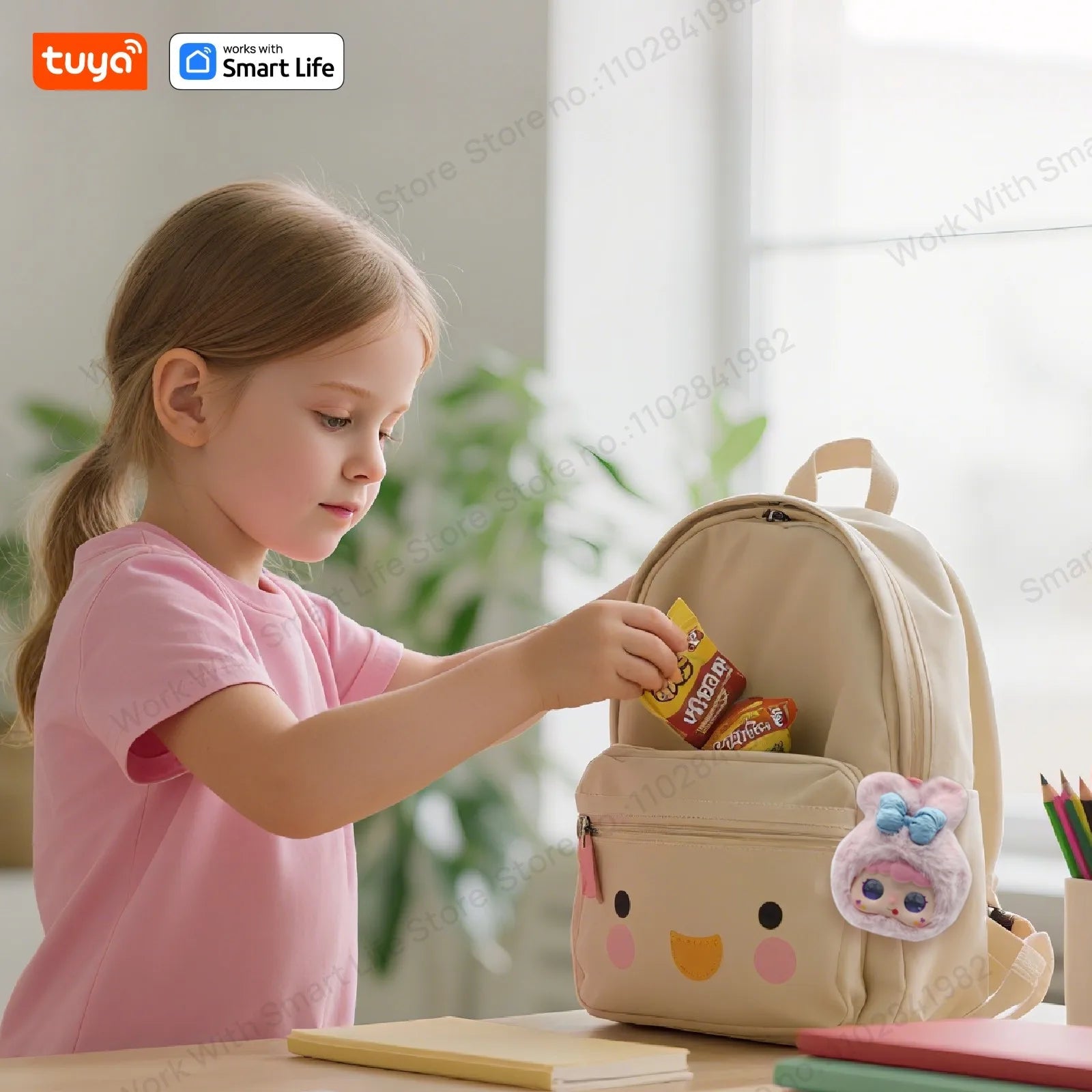 AI Plush Robot w/LED Eyes & Voice Control,Interactive Smart Toy Companion for Kids - Maxwell shop