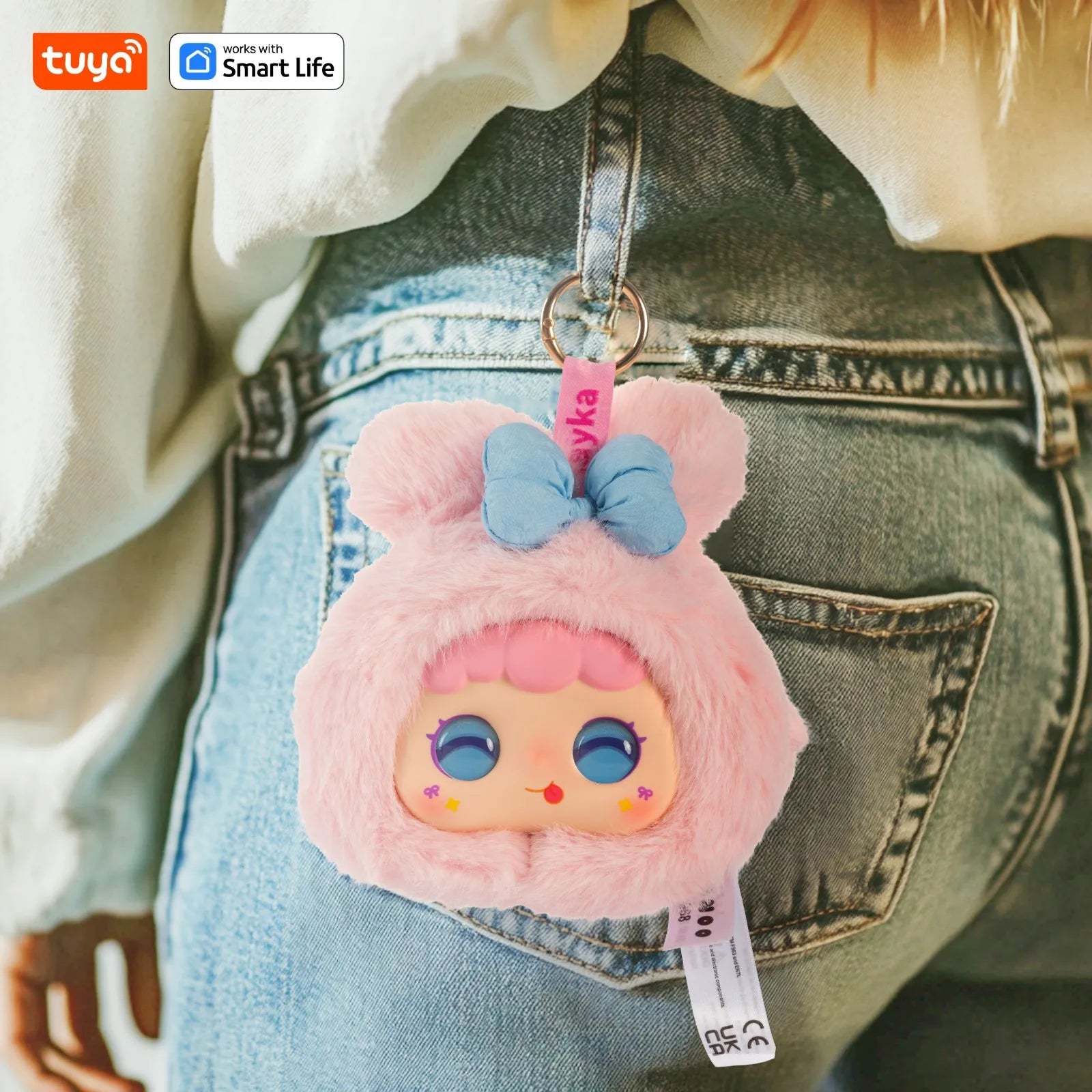AI Plush Robot w/LED Eyes & Voice Control,Interactive Smart Toy Companion for Kids - Maxwell shop