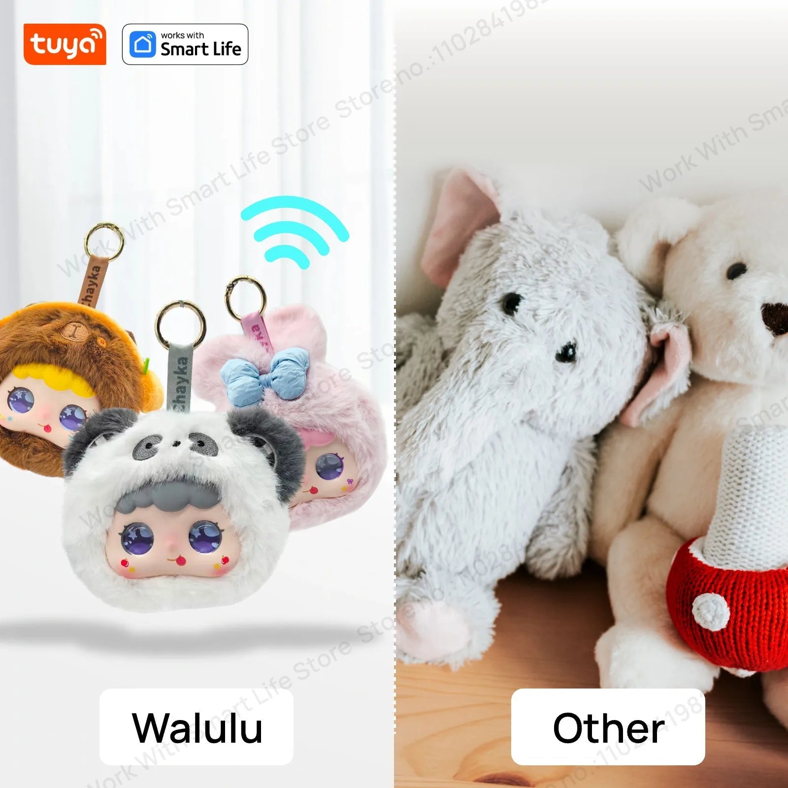 AI Plush Robot w/LED Eyes & Voice Control,Interactive Smart Toy Companion for Kids - Maxwell shop