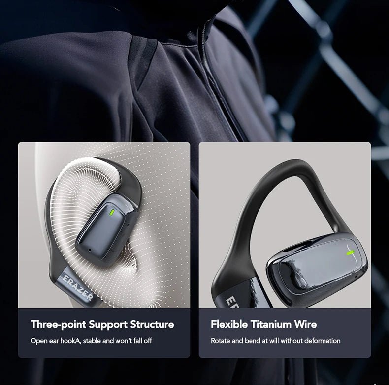 【AI Translator Earbuds】HTC NE25 Bluetooth Earphones LCD Touch Screen Sport Wireless - Maxwell shop