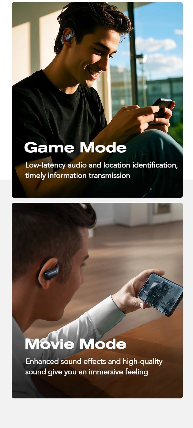 【AI Translator Earbuds】HTC NE25 Bluetooth Earphones LCD Touch Screen Sport Wireless - Maxwell shop
