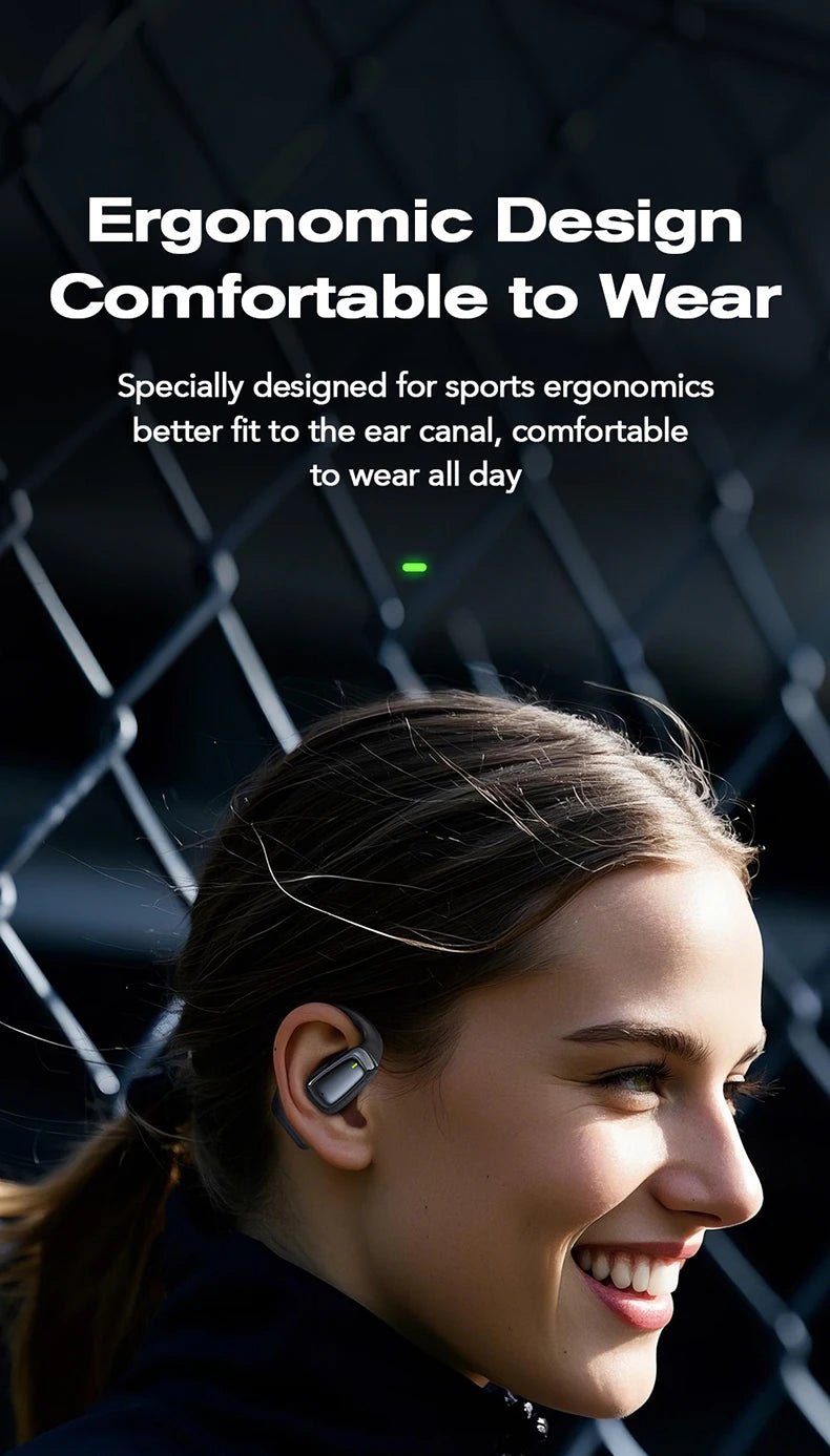 【AI Translator Earbuds】HTC NE25 Bluetooth Earphones LCD Touch Screen Sport Wireless - Maxwell shop