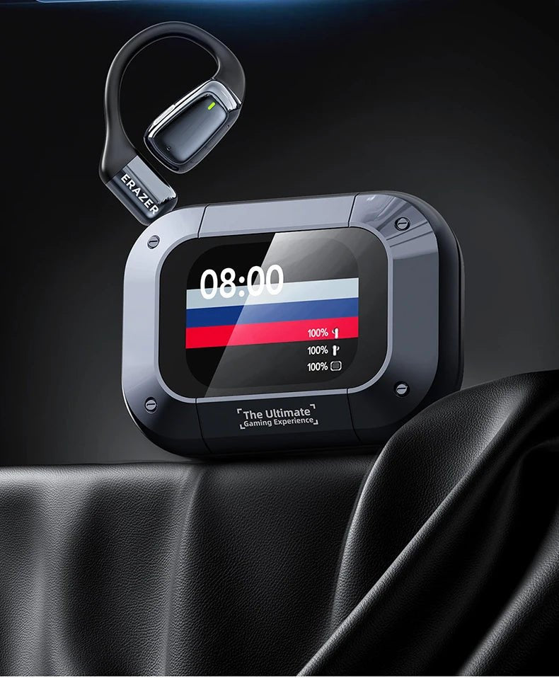 【AI Translator Earbuds】HTC NE25 Bluetooth Earphones LCD Touch Screen Sport Wireless - Maxwell shop