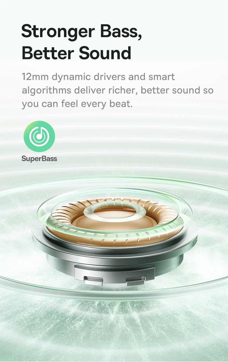 Baseus Bass EP10 NC -43dB Noise Cancelling ANC True Wireless Earbuds Bluetooth 6.0 - Maxwell shop