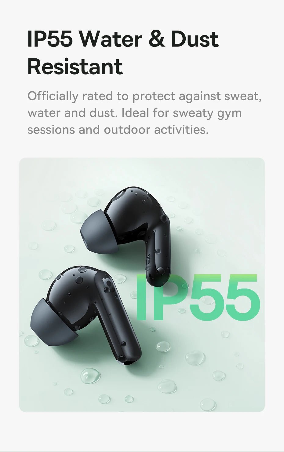 Baseus Bass EP10 NC -43dB Noise Cancelling ANC True Wireless Earbuds Bluetooth 6.0 - Maxwell shop