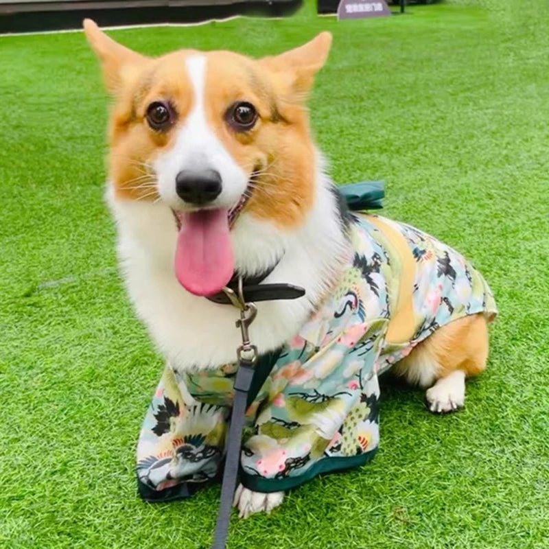 Clothes for Cat Dog Japanese Style Pet Clothing Kimono for Small Medium Dogs - Maxwell shop