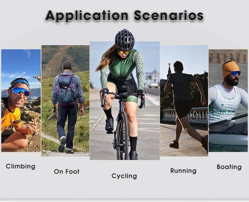 Cycling Glasses Photochromic Sunglasses Men Women Mountain Bike Road Eyewear New Bicycle Riding Out - Maxwell shop
