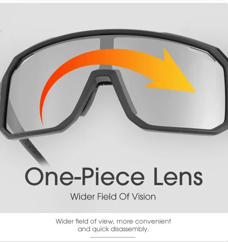 Cycling Glasses Photochromic Sunglasses Men Women Mountain Bike Road Eyewear New Bicycle Riding Out - Maxwell shop