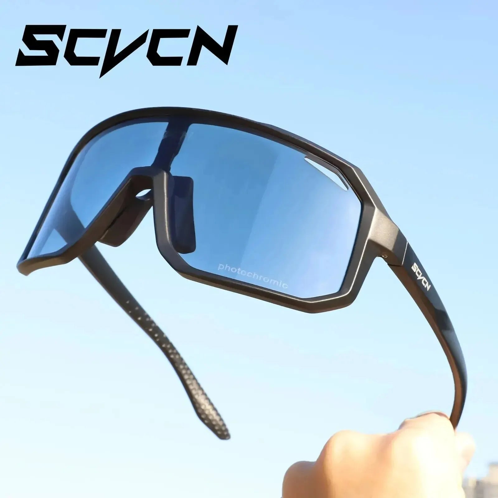 Cycling Glasses Photochromic Sunglasses Men Women Mountain Bike Road Eyewear New Bicycle Riding Out - Maxwell shop