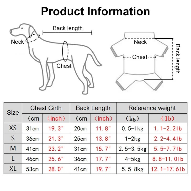 Dog Pajamas for Small Dogs Girl Boy Puppy Pjs Summer Pet Onesies - Maxwell shop