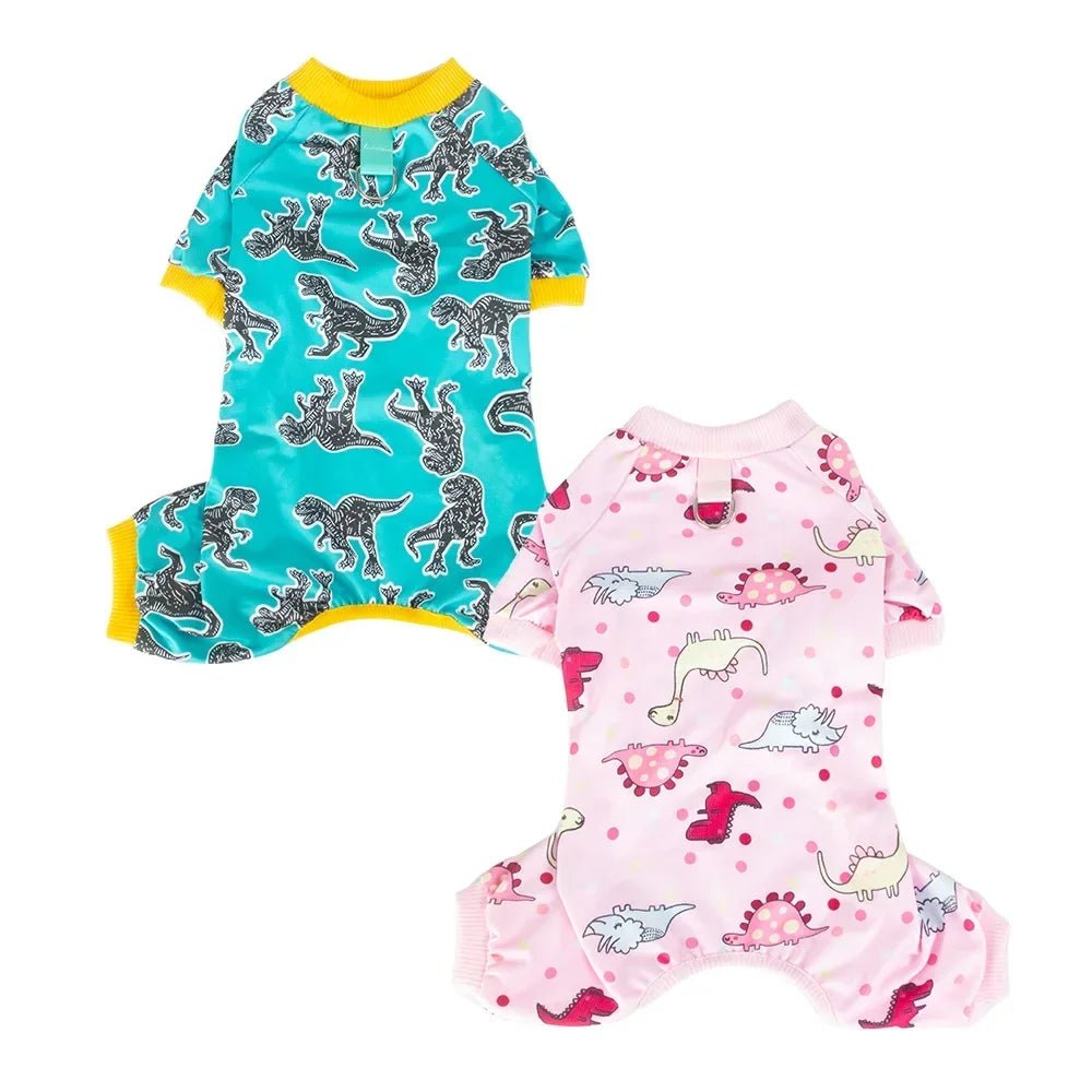 Dog Pajamas for Small Dogs Girl Boy Puppy Pjs Summer Pet Onesies - Maxwell shop